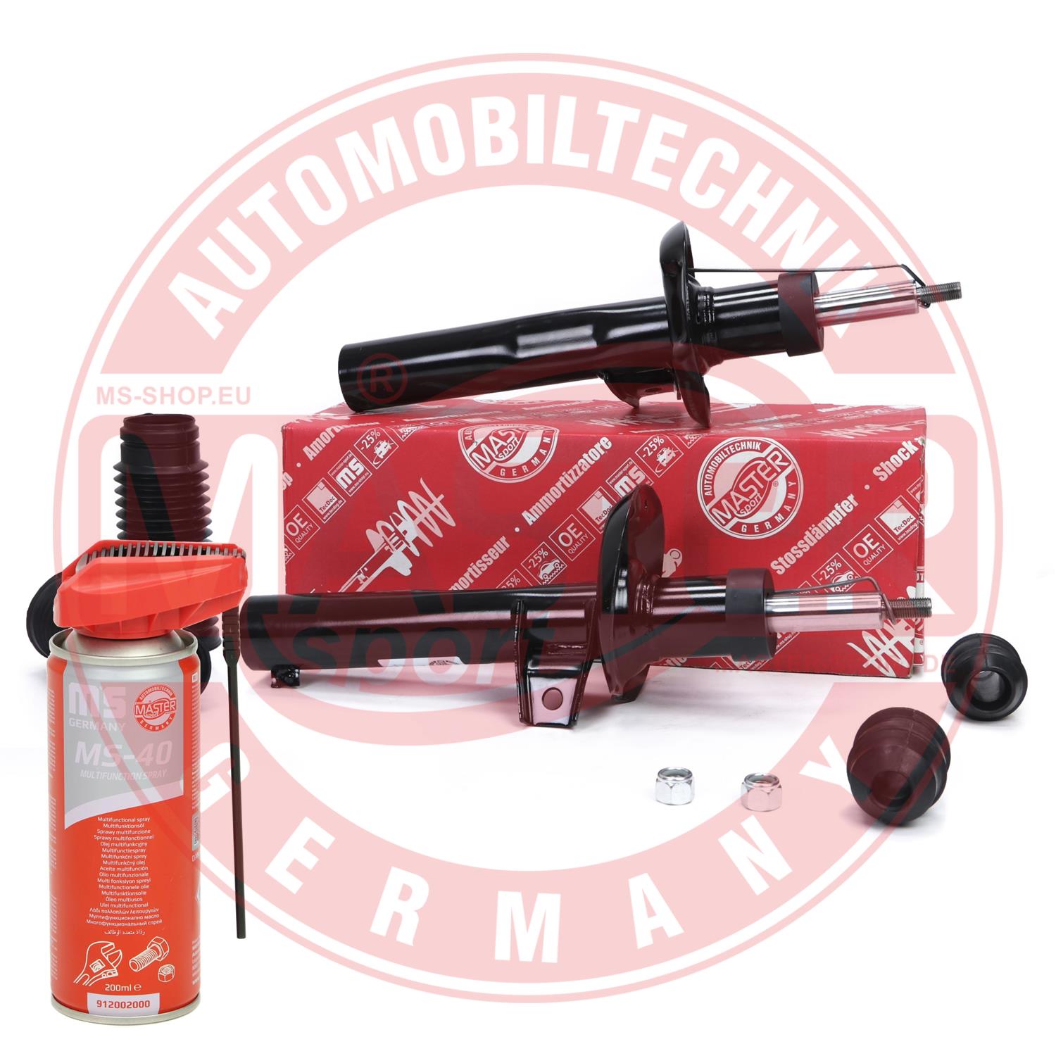 MASTER-SPORT GERMANY 16K006523P PROMO Αμορτισέρ μπροστινός άξονας for AUDI SEAT SKODA VW